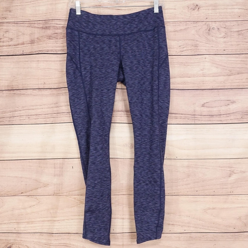Southern Tide Leggings Womens S Blue Ankle Knit Stretch Slim Yoga Running Gym